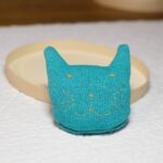 kit du chat chauffe-mains à réaliser à partir de tissus bio et de graines de colza
