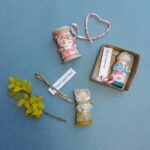 Les poupées mots doux, un kit Pique & Colegram à réaliser chez soi ou lors d'un atelier poupées mots doux