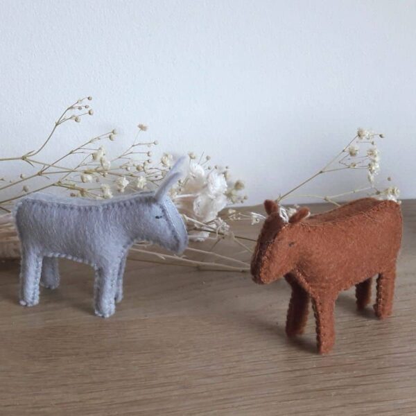L'âne et le veau, une création Pique & Colegram