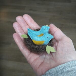 Le kit DIY des oiseaux dans le nid, un modèle plein de poésie