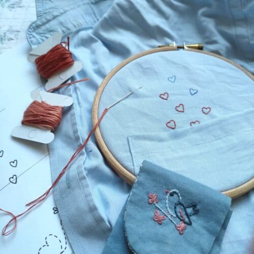 Et si une broderie sortait de votre poche ?